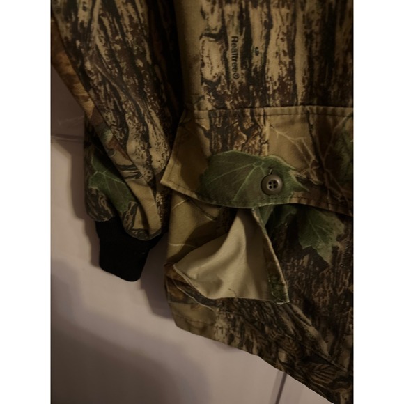 VTG ScentLok Realtree Camouflage Odor Eliminating Hunting Jacket XL blem - Picture 9 of 11
